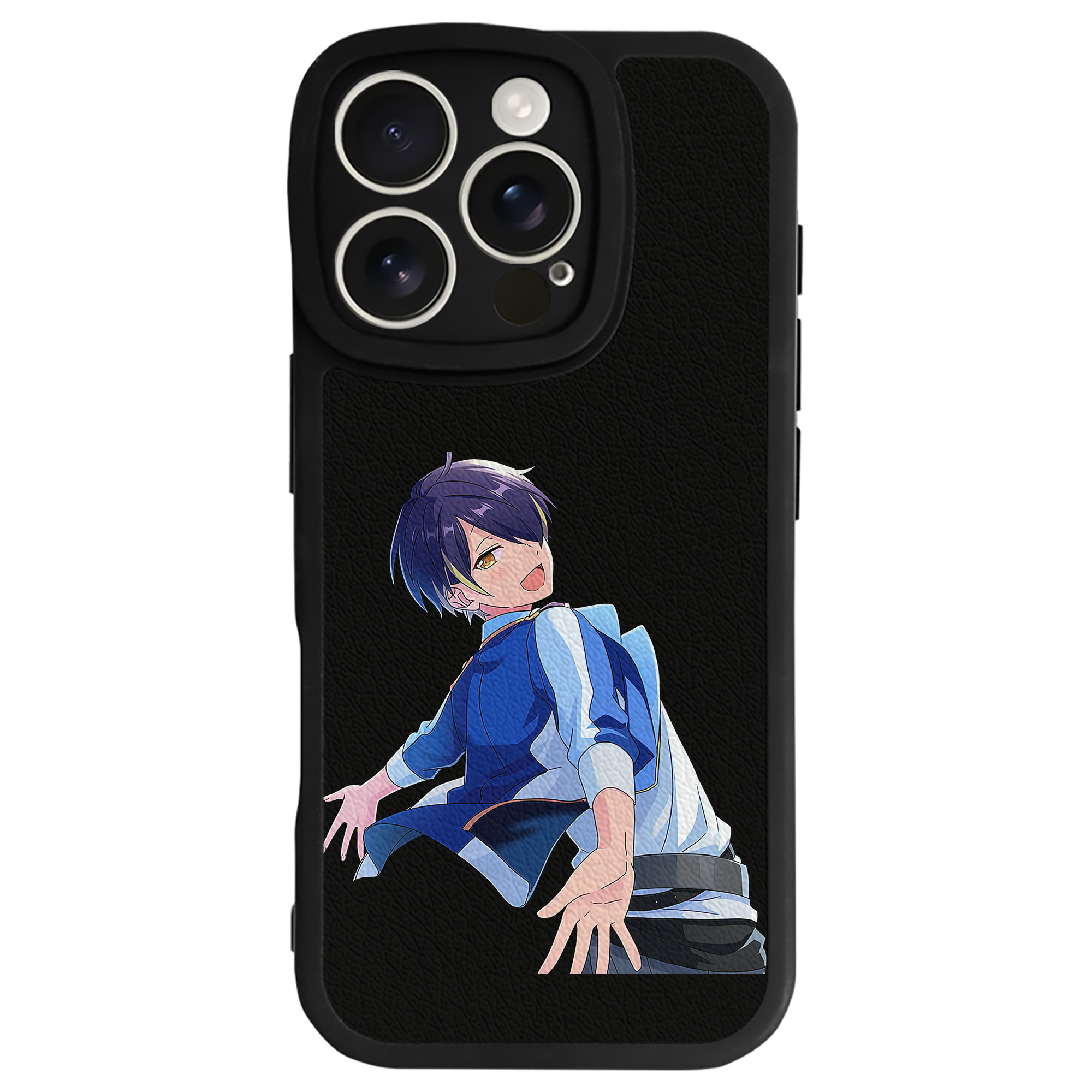 （画像用） あんさんぶるスターズ! Ensemble Stars 【iPhone 16シリーズ対応】シリコンスマホケース（レザー調） 材質：シリコン